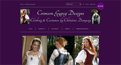 Desktop Screenshot of crimsongypsy.com